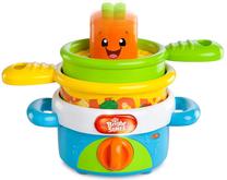 Lavinimo žaislas, rinkinys puodų Bright Starts, 26 cm, įvairių spalvų