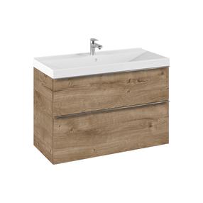Vannas istabas skapis zem izlietnes Elita Look 167255, ozola krās., 44.9 cm x 100 cm x 63.5 cm