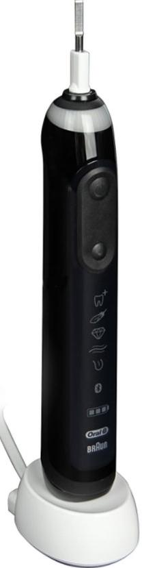 Elektrinis dantų šepetėlis Braun Genius X Midnight Black, juoda sp.
