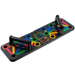 Daugiafunkcis treniruoklis Foldable Push Up Board, 63 cm, juoda sp.