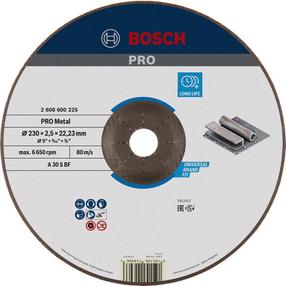 Pjovimo diskas kampiniam šlifuokliui Bosch Pro, 230 mm x 2.5 mm x 22.23 mm