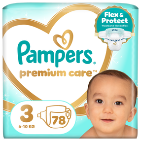 Mähkmed Pampers Premium Care, 3 suurus, 78 tk