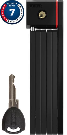 Spyna Abus Folding Bordo uGrip 5700/80 BK SH, juoda sp.