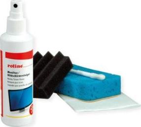 Valiklis su šluoste, ekranams Roline PC-Cleaning Set, 0.125 l