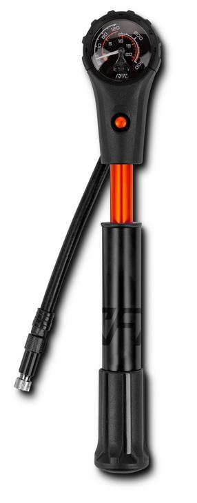 Pompa RFR Shock & Tire 40437, aliuminis, juoda sp./oranžinė sp.