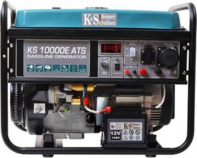 Generaator neljataktiline bensiinimootor Könner & Söhnen KS 10000E ATS, 7500 W