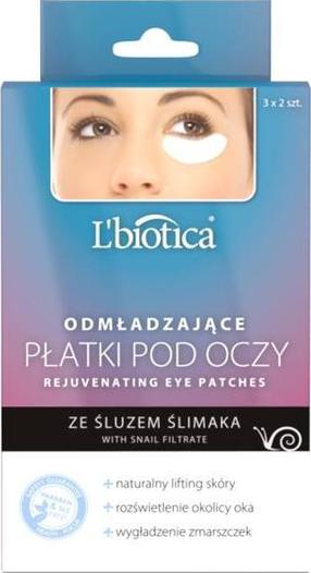 Paakių kaukė Lbiotica Rejuvenating, 6 vnt.