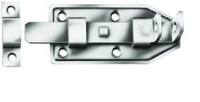 Durvju aizbīdnis Vorman, 12 cm x 4.5 cm
