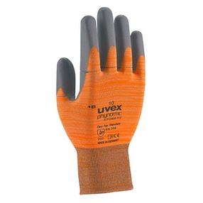Darba cimdi Uvex Phynomic X-Foam, pieaugušajiem, oranža krās./pelēka krās., 8
