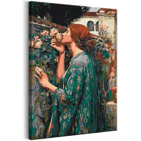 Glezna pēc numuriem Artgeist John William Waterhouse: The Soul Of The Rose MA_0556, daudzkrāsaina, 40 x 60 cm