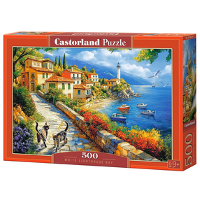 Dėlionė Castorland White Lighthouse Bay 54237, 33 cm x 47 cm, 500 vnt., įvairių spalvų