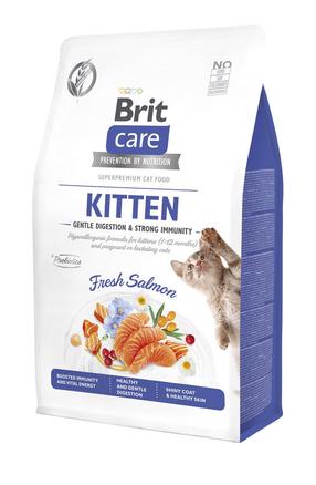 Kuiv kassitoit Brit BR65030, lõhe, 0.4 kg