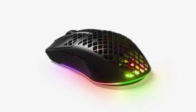 Juhtmevaba mänguhiir Steelseries Aerox 3, bluetooth / 2.4ghz, oonüks must v.