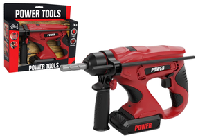 Rotaļu meistara instruments, urbis Tegole Power Tools, melna krās./sarkana krās.