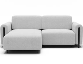 Modulinė sofa Acossta, balta sp., dešininė, 154 x 244 cm x 95 cm