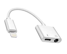 Адаптер Digitalome LCB-108 Lightning Male, Lightning / 3.5 mm Female, 0.12 м, белый цв.