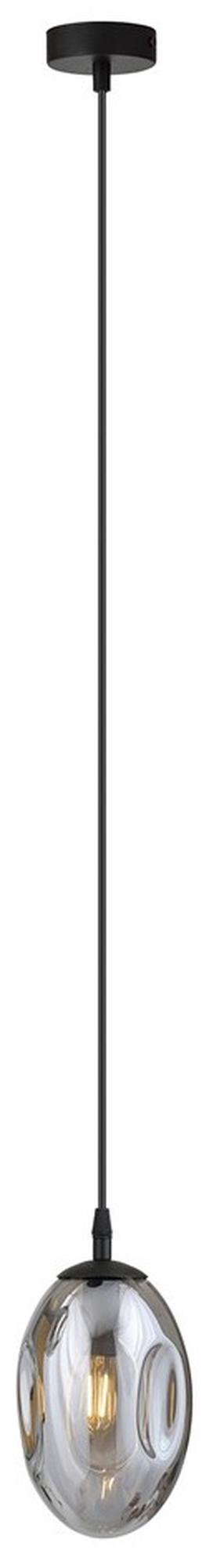Lampa karināms Emibig Astral 1 BL, E14, 1 x 10 W, melna krās./grafīta krās. / melna krās., 10 x 20 cm