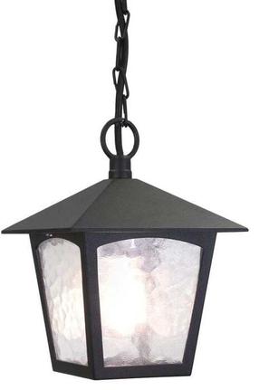 Rippuv tänavavalgusti Elstead Lighting York 1, 60W, E27, IP23, must v., 18.5 cm x 39 - 82 cm