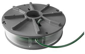 Spoles ar auklu Gardena Spool & Line 2.0 mm Accessory 5411-20, 0.042 kg, 400 cm, zaļa krās./pelēka krās.