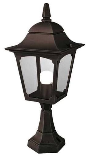 Vabalt seisev välisvalgusti Elstead Lighting Chapel, 60W, E27, IP44, must v., 20.5 cm x 50 cm