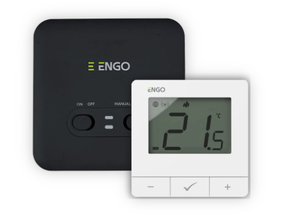 Termostaat Engo Controls E20i-W, liigutatav, valge v., 5 - 35 °C
