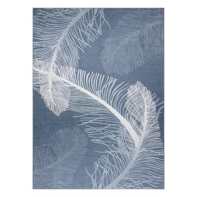 Ковер комнатные Hakano Arlen Feathers, белый цв./синий цв., 170 см x 120 см