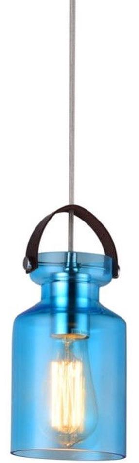 Valgusti rippuv Platinet Pendant PPL022BL 5907595440189, E27, 1, sinine v. / hall v.