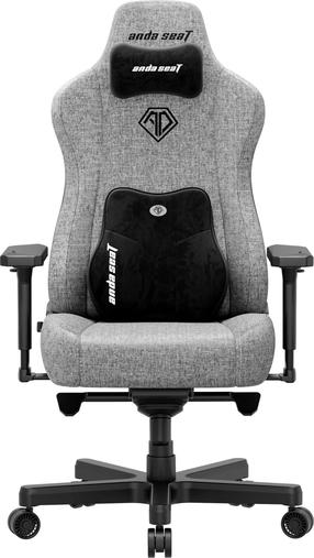 Spēļu krēsls Anda Seat Kaiser 3E XL, 54 - 56 x 52 x 132 - 138 cm, pelēka krās.