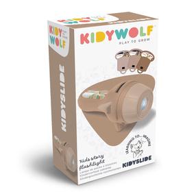 Projektorius KidyWolf Kids Story Flashlight, ruda sp.
