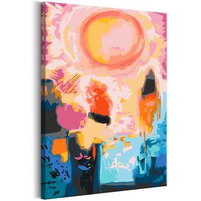 Glezna pēc numuriem Artgeist Dreamlike Sunset MA_0728, daudzkrāsaina, 40 x 60 cm