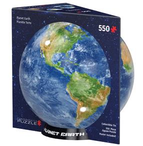 Puzle Eurographics Tin Planet Earth 8551-5862, 48 cm x 33 cm, 550 gab., daudzkrāsaina