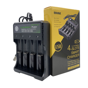 Elementų įkroviklis BmaX 18650 3.7V