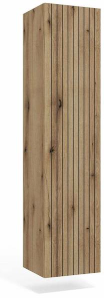 Laisvai pastatoma vonios spinta Tigo, ąžuolo sp., 29.5 cm x 31 cm x 135 cm