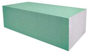Gipso kartono plokštė Knauf GKBI, 200 cm x 120 cm x 1.25 cm, atspari drėgmei