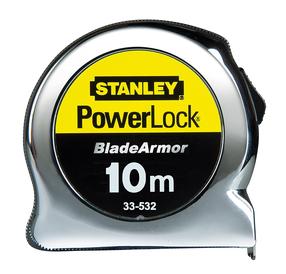 Рулетка Stanley PowerLock Blade Armor, 10 м