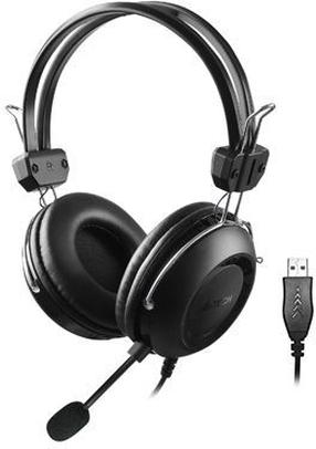 Vadu austiņas A4Tech ComfortFit Stereo, melna krās.