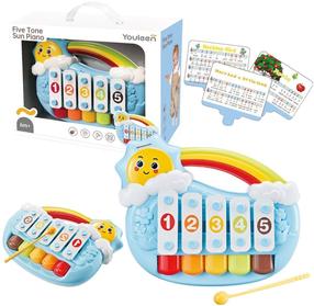 Детский ксилофон Lean Toys Five Tone Sun