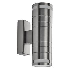 Õue seinavalgusti Searchlight 2018-2-LED, 7W, GU10, IP44, roostevaba teras v.