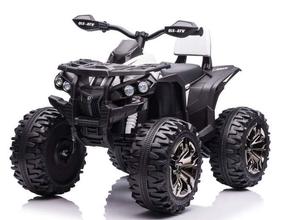 Bērnu elektriskais kvadracikls Lean Toys Quad QLS-3288, balta krās./melna krās.
