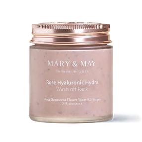 Veido kaukė Mary & May Rose Hyaluronic Hydra, 125 g