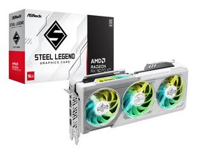 Vaizdo plokštė ASRock Radeon RX 9070 XT Steel Legend, 16 GB, GDDR6