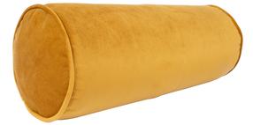 Dekoratyvinė pagalvėlė Home4you Velvet, geltona sp., 50 cm x 18 cm