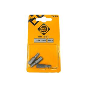 Набор битов для отверток Forte Tools BT03-25TX25, TX25, 25 мм