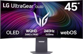 Monitorius LG UltraGear 45GX90SA, OLED, 240 Hz, 44.5"