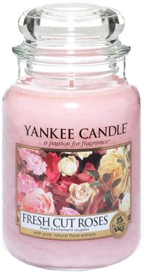 Žvakė, aromatinė Yankee Candle, 110 h, rožinė sp.