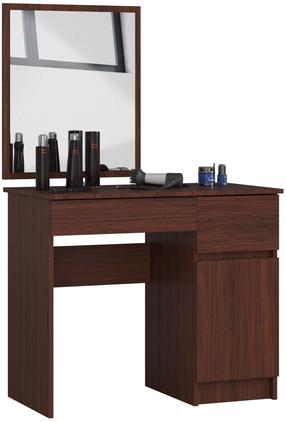 Kosmetinis staliukas Akord Furniture Factory CLP P-2/SL, ruda sp., 142 cm x 59 cm x 90 cm