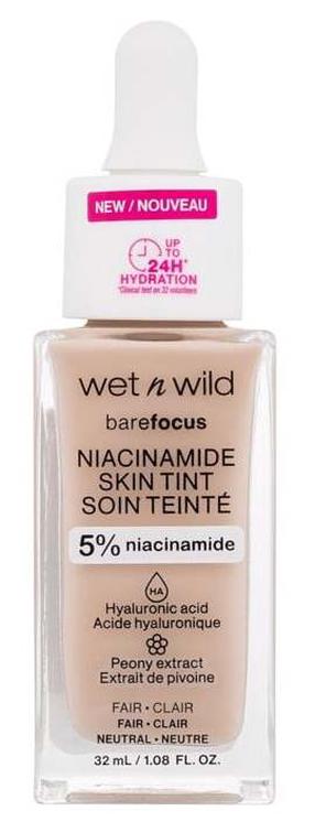 Makiažo pagrindas Wet N Wild Bare Focus Niacinamide Skin Tint, fair sp., 32 ml