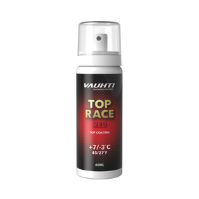Suusamääre, pihustatakse Vauhti Top Race Red Liquid, -3 - 7 °, 100 g, Punane v.
