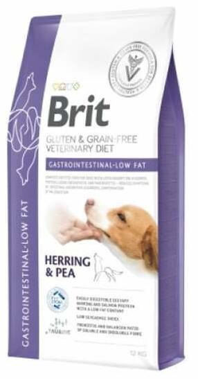 Sausā suņu barība Brit Gastrointestinal, siļķe, 2 kg