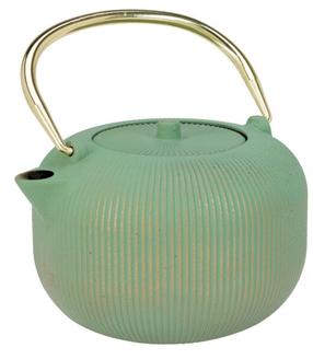 Чайник с ситечком Excellent Houseware Himi, 1 л, зеленый цв.